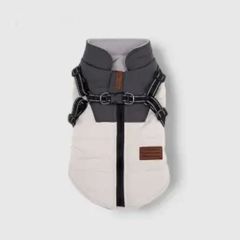 Winter Warm Dog Can Bring Towing Ring Vest