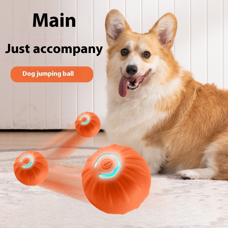 Pet Gravity Jumping Ball Toy