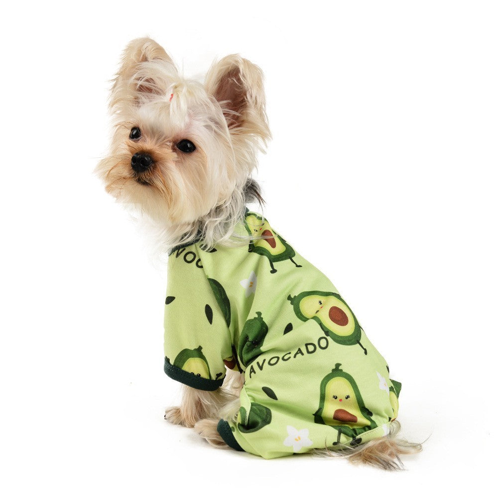 Cross-border Hot Sale Pet Clothes Four Seasons Four-legged Pet Clothing Pajamas Jumpsuit Dog Clothing Global One Piece