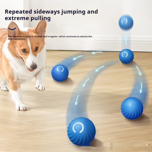 Gravity Jumping Ball Smart Rechargeable Dog Toy