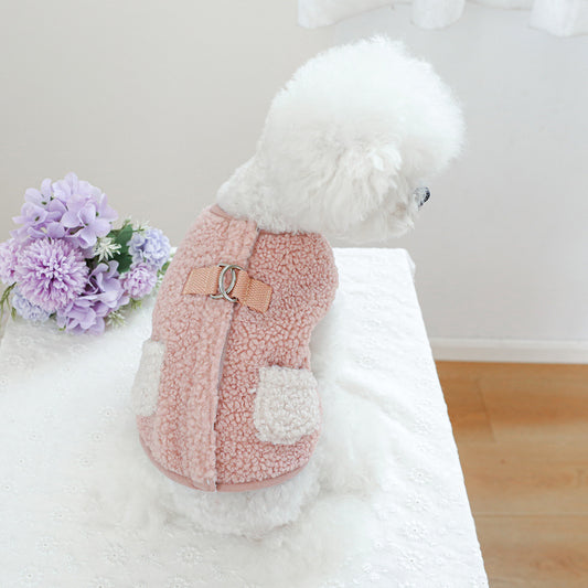 Autumn And Winter New Pocket Vest Pet Clothes