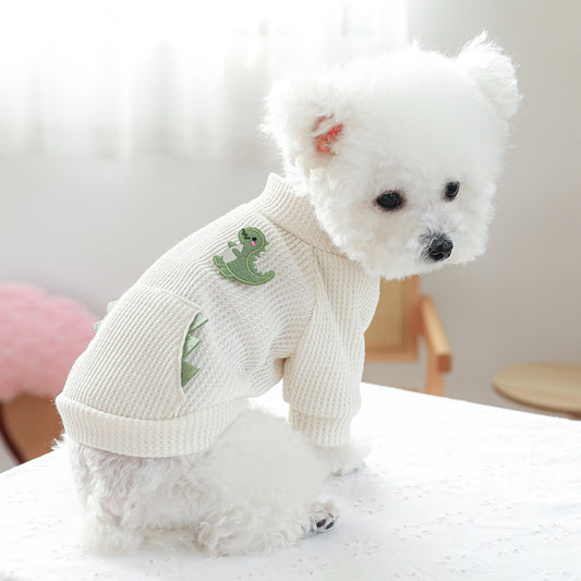 Casual Pet Sweater Round-neck Shirt