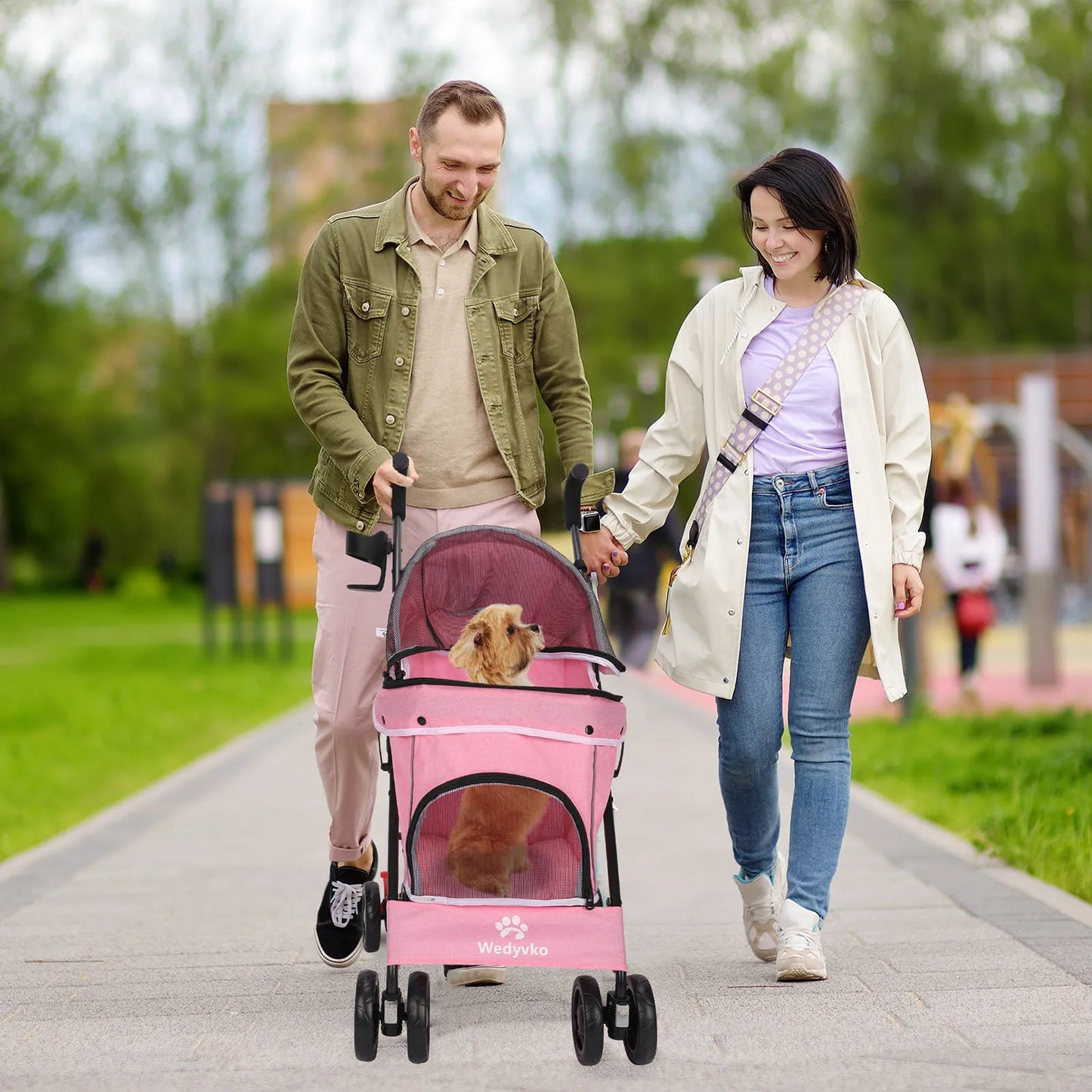 Lightweight and Foldable Pet Stroller