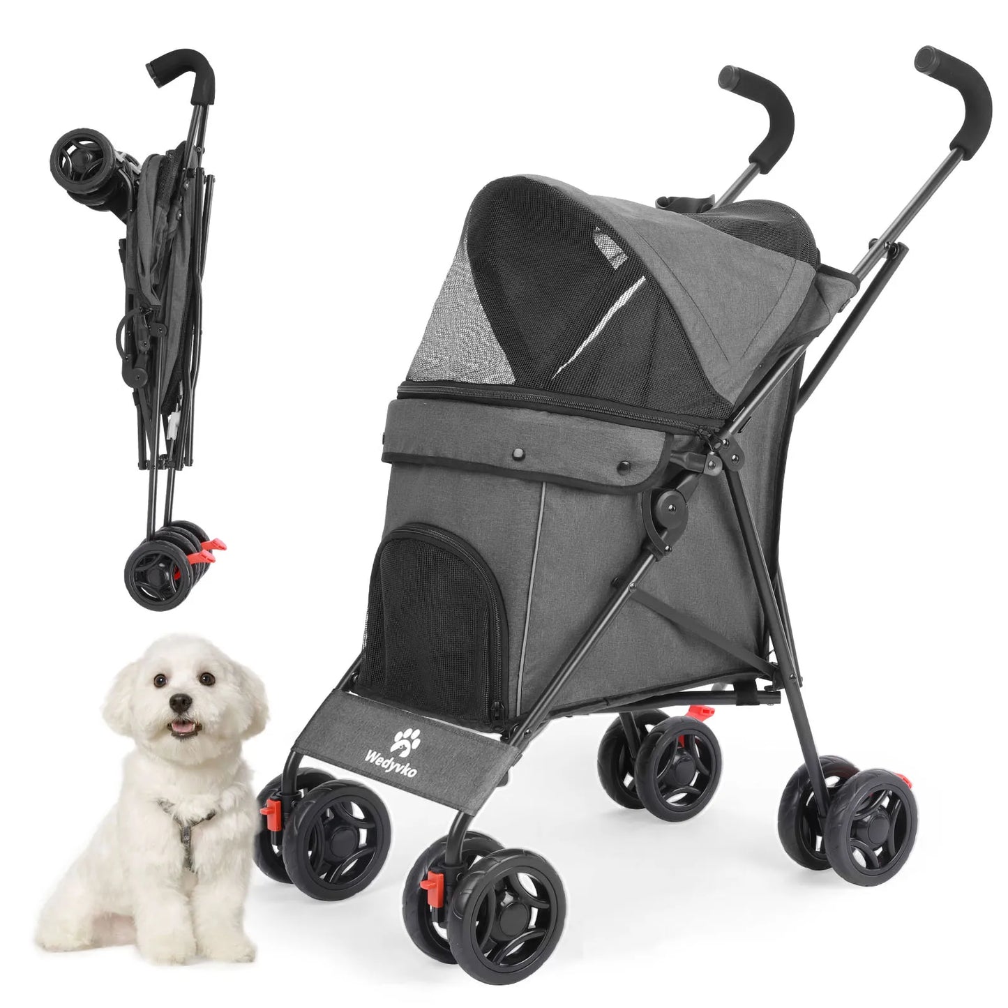 Lightweight and Foldable Pet Stroller