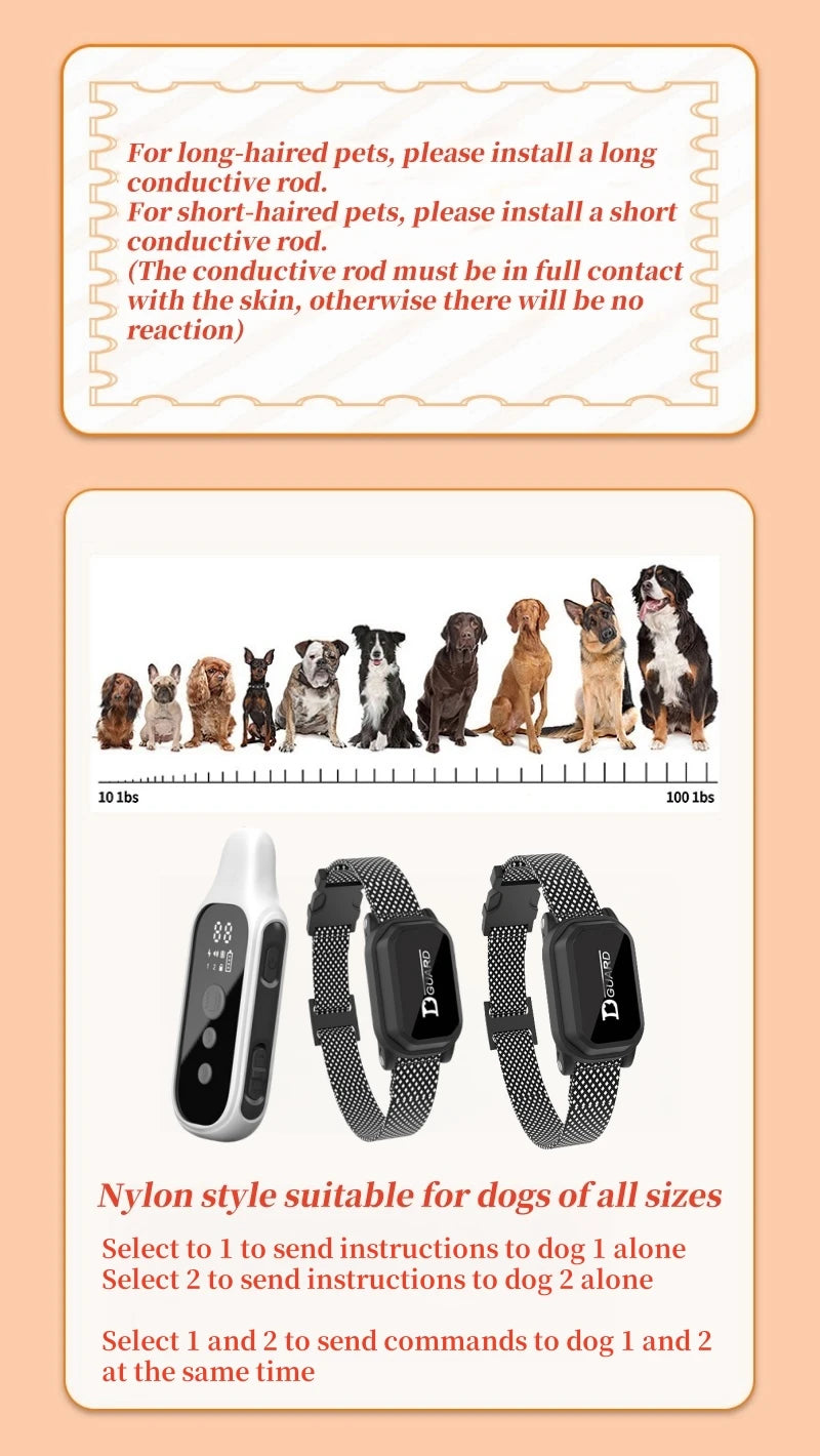 Waterproof Digital Dog Training Collar