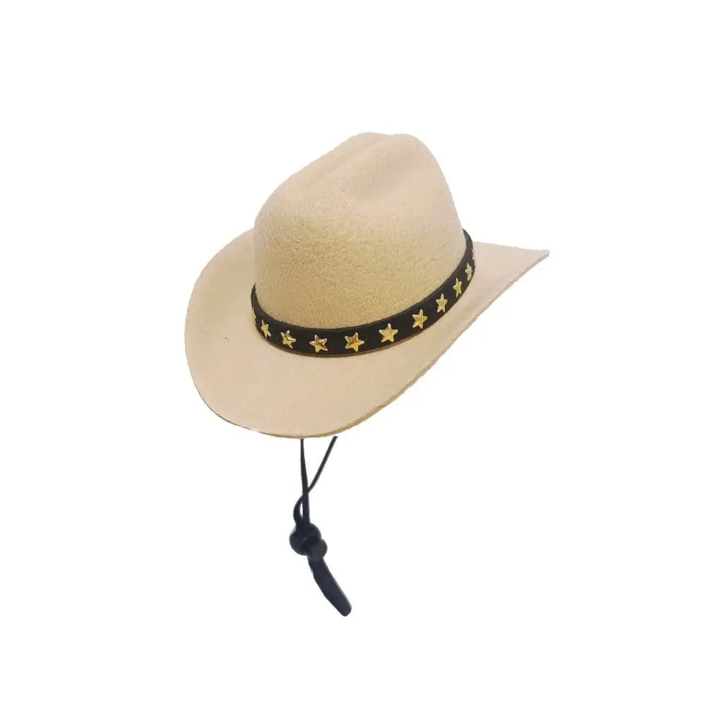 Cowboy Headwear for Dogs and Cats, Outdoor Summer Pet Accessories