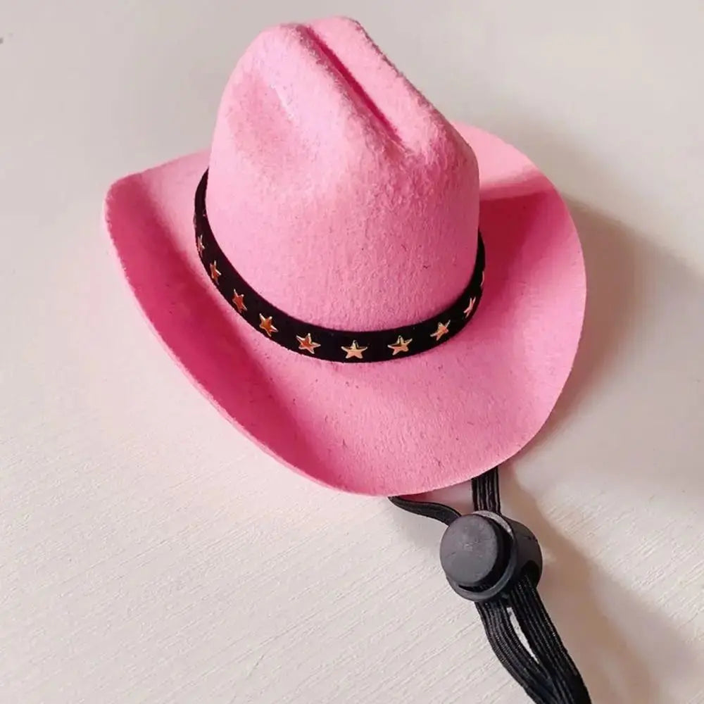 Cowboy Headwear for Dogs and Cats, Outdoor Summer Pet Accessories