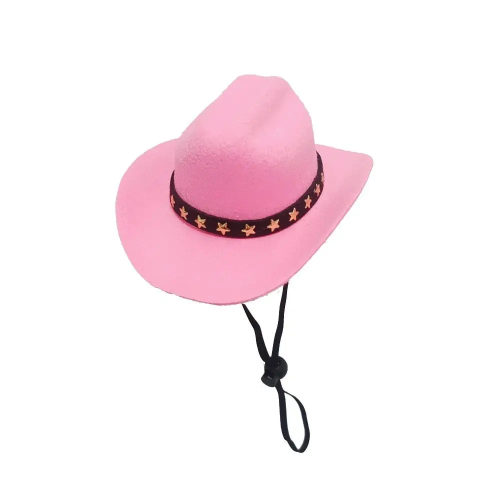 Cowboy Headwear for Dogs and Cats, Outdoor Summer Pet Accessories