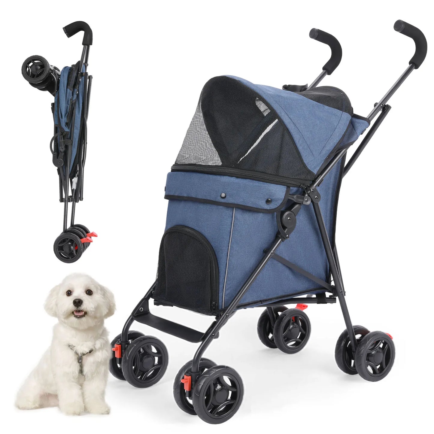 Lightweight and Foldable Pet Stroller