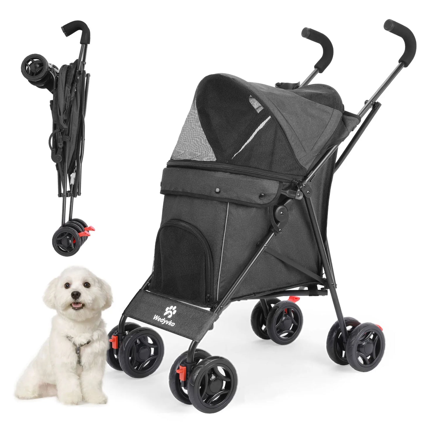 Lightweight and Foldable Pet Stroller