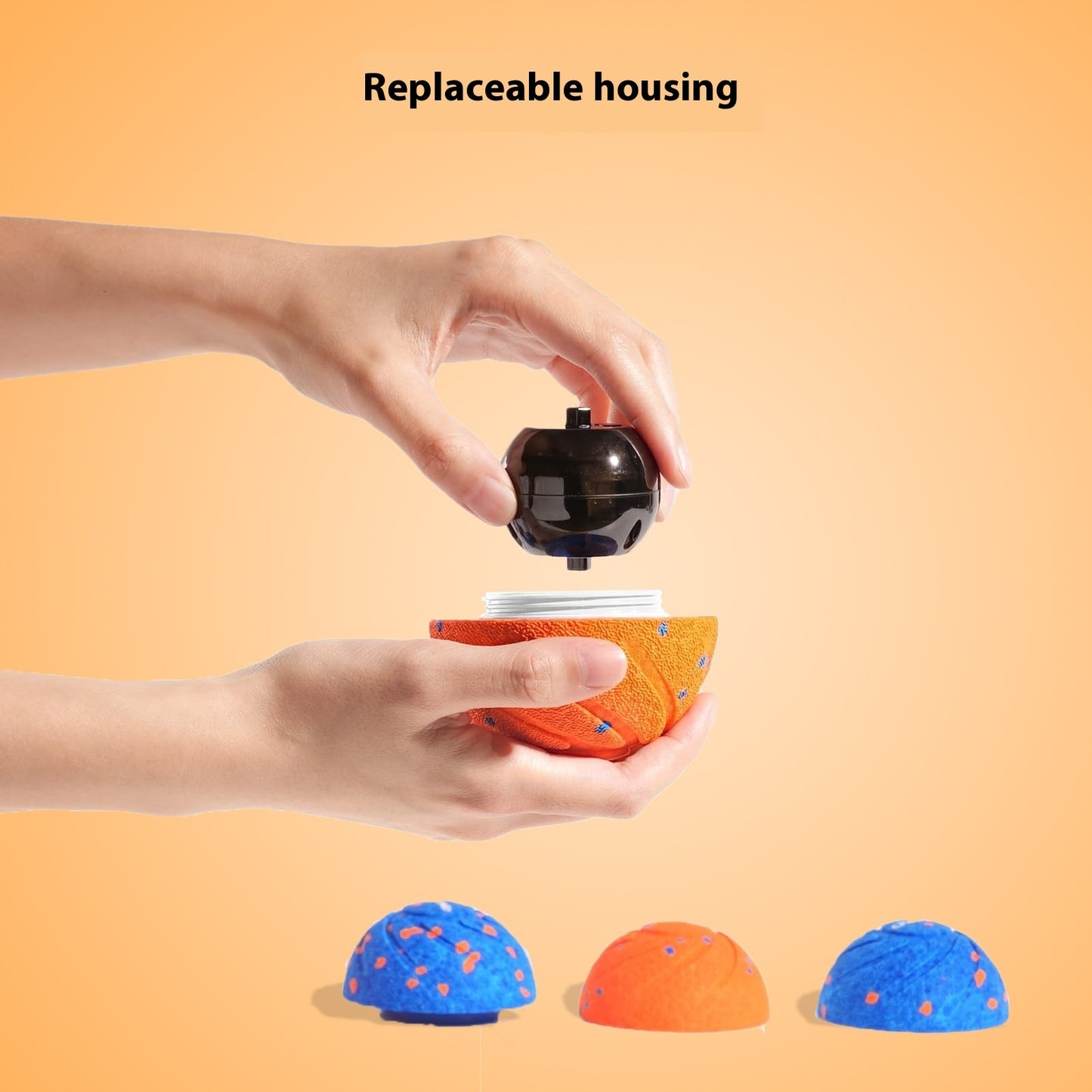 Intelligent Electric Waterproof Bite-resistant TPU Relieving Stuffy Toy Ball