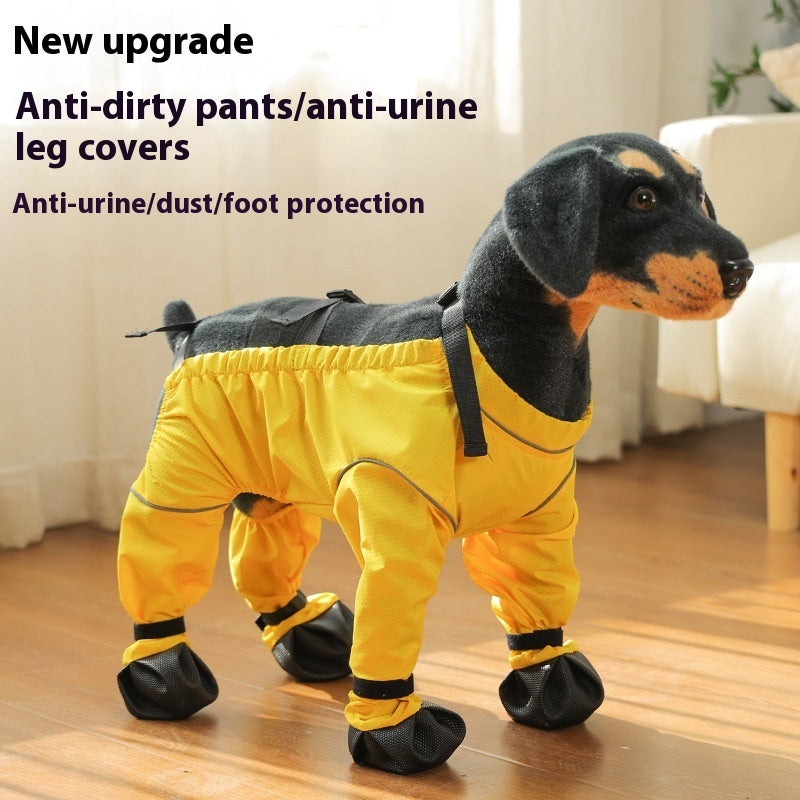 Pet Anti-dirty Pants Dog Outing Shoe Cover